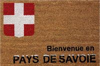 ID Mat Deurmat, Kokosvezels op PVC-zool, Beige, 40 x 60 x 1,5 cm