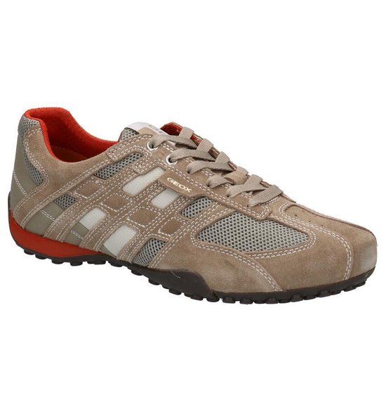 Geox U SNAKE K Sneakers - Bruin - Maat 44