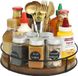 Organizer rotatif - 360 degrés - Bois - 23 cm