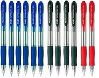 Pilot Supergrip Balpen, 6 x blauw, 4 x zwart, 2 x rood, 12 stuks