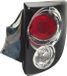 AutoStyle Set Achterlichten passend voor Toyota Celica 2001-2005 - Chroom/Zwart