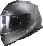 LS2 Helm Storm II Solid FF800 mat titanium maat XXL