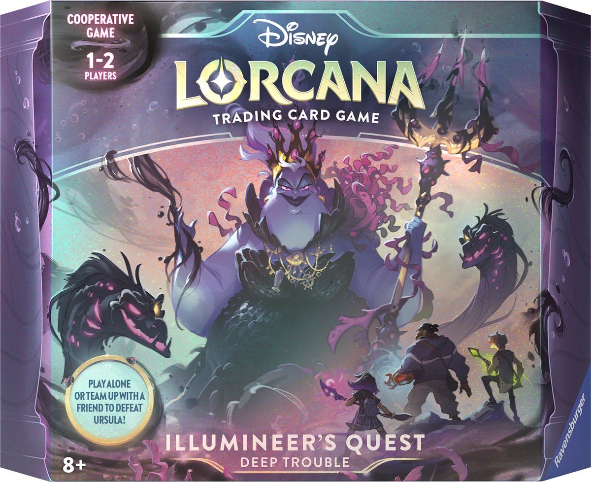 Disney Company Disney Lorcana TCG: Ursula's Return - Illumineer's Quest - Deep Trouble - Booster Box - English