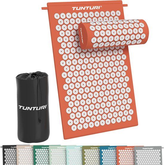 Tunturi Spijkermat met kussen - Rose goud