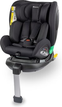 Bébé Confort EvolveFix Plus i-Size - Autostoel - Black Mist - Vanaf de geboorte tot 12 jaar zwart