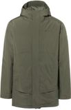VAUDE Men's Rosemoor Padded Parka, Jas, Regenjas, Outdoorjas, Heren, Khaki, Maat S