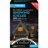 Premier 360 LED Lichtketting Sneeuwvlok - 8.8m