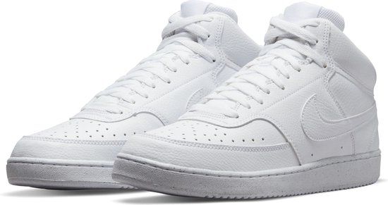 Nike Court Vision Mid Next Nature Sneaker Heren - Wit - Maat 43