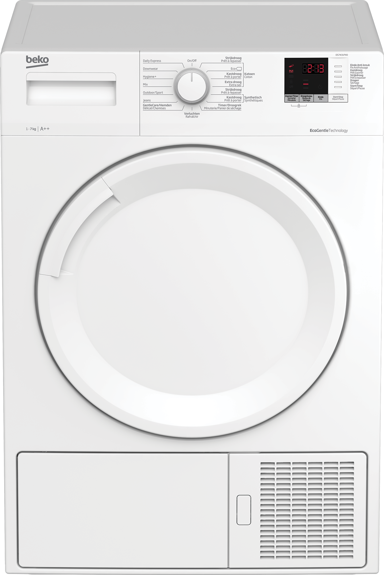 Beko DS 7431 PX 0 - Warmtepompdroger - A++