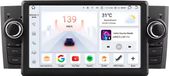 Happiq Autoradio avec Bluetooth et CarPlay pour FIAT Grande Punto/Linea (2007-2012)