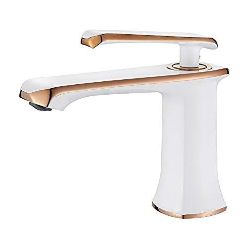 GRIFEMA G1001W LYON - Faucery monozando sink, bath faucet, white [exclusive in Amazon]