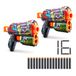 X-Shot Skins Flux, graffiti, schuimrubberen dart-blaster (verpakking van 2, 16 darts)
