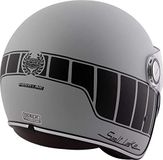 Torx Jet Helm Salt Lake TZ Wit Rood Glanzend Maat XS