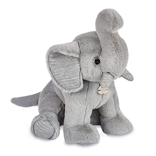 Histoire d'Ours (HISUN) Histoire d'Ours HO3146 Pluche dier olifant - grijs - 45 cm - PREPPY CHIC