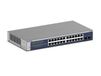 NETGEAR GS724Tv6 - Smart Managed Gigabit Switch - 24-poorts - 2 SFP - 19 inch rackmount