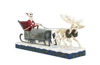 Enesco Jim Shore Jack skelet in slee beeldje