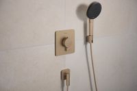 Hansgrohe Ecostat Comfort Q Thermostatische inbouwkraan Geborsteld brons 33712140