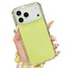 Apple Coque hybride iPhone 17 Pro Max/18 Pro Max anti-chocs avec dragonne - Jaune