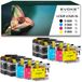 Evoke Compatible Ink for Brother LC-529XLBK LC529XL + LC-525XL LC525XL, 10 Pack