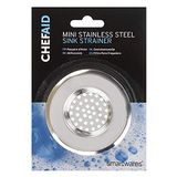 Chef Aid Mini Gootsteenzeefje 7,5 cm Roestvrij Staal Rond Afvoerzeefje