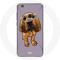 Maniacase Etui voor Huawei P8 Lite 2017 Bruine flaporen