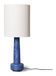 HKliving pied de lampe rétro 48cm - bleu (excl. abat-jour)
