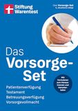 Das Stiftung Warentest Das Vorsorge-Set: Patientenverfügung, Testament, Betreuungsverfügung, Vorsorgevollmacht | Mit Formularen zum Heraustrennen und Herunterladen