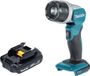 Makita DML 808 Y1 Draadloze handlamp 14,4 / 18 V 190 lm LED + 1x oplaadbare accu 1,5 Ah - zonder oplader