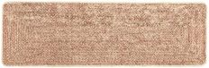 vidaXL - Tapijt - Runner - MARSA - Bruin - 80 x 250 cm - Polyester en PVC