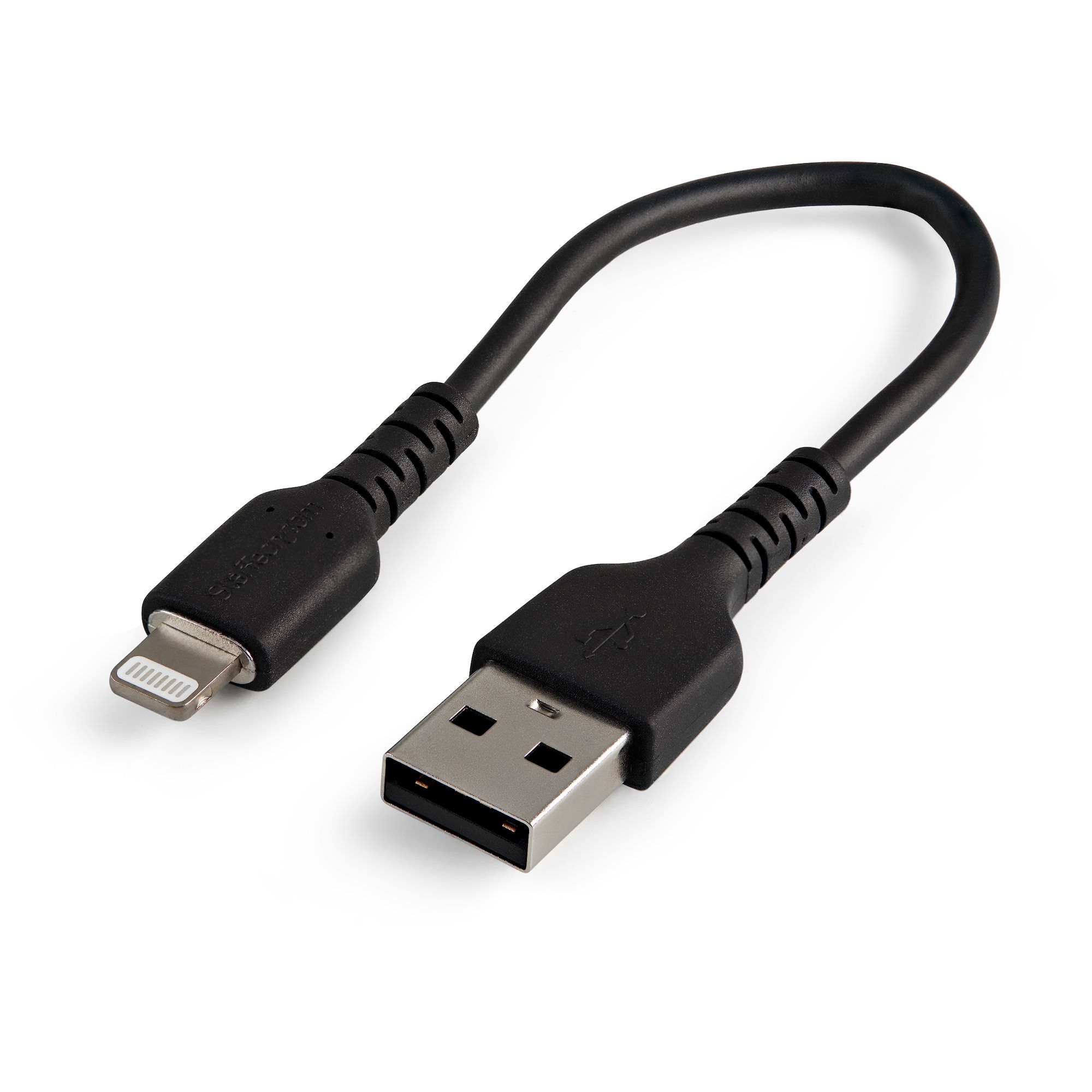 StarTech.com Premium USB-C naar Lightning Kabel 15cm Zwart - Apple MFi Gecertificeerd