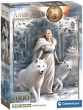 Clementoni - Puzzle - 1000 pièces - Anne Stokes Winter Guardians - Puzzle pour adultes