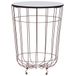 Maison Exclusive Table basse Golden, diamètre 40 cm