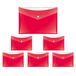VELOFLEX Velocolor A455012 documentenmap, A5, rood, 6 stuks