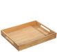 Zassenhaus Dienblad hout rechthoekig 44 x 36 x 6 cm met handgrepen