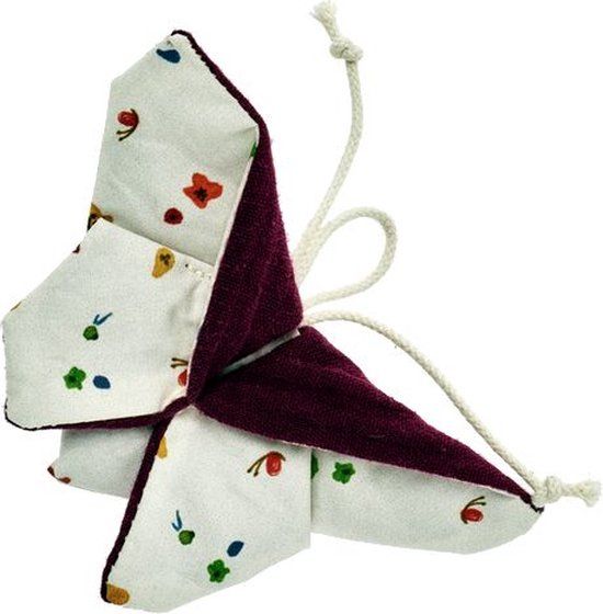 Käthe Kruse ORIGAMI Vlinder Knisper Speelgoed - Multicolor - Pluche - 3+ jaar