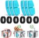 Filtres pour Chat - 6 pièces pour Filtration Triple