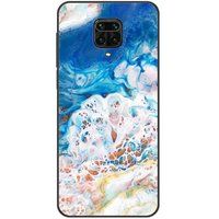 Xiaomi Redmi Note Marbre ocean Verstevigd hoesje met sublimatie bedrukking