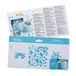 Decora 9270923 sjabloon eenhoorn 10 x 25 cm, plastic