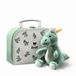 Steiff Joshi baby T-rex in koffer 16 cm.