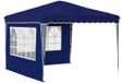 vidaXL Pop-up Feesttent 288 x 288 x 245 cm Blauw Oxford Stof