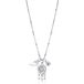 Brosway Halsketting vrouw van roestvrij staal met symbolen dromenvanger, halsketting vrouw collectie CHAKRA - BHKN055