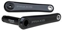 Praxis Zayante Carbon Pedaalarm Zilver 175 mm