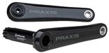 Praxis Zayante Carbon Pedaalarm Zilver 175 mm