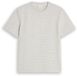 Tom Tailor T-shirt met streepmotief - Maat M - white brown navy stripes