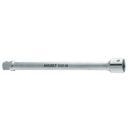 HAZET 3/8-Inch 150 mm Verlengstuk - Zilver 1-Inch 400 mm ZILVER