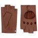 Roeckl Handschoenen met korte vingers 'FLORENZ AUTOFAHRER' camel / bruin / cognac / oker