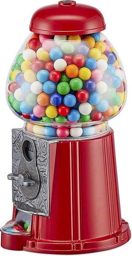 Balvi American Dream Kauwgomballen Automaat - Rood - 23 cm