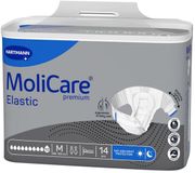 Molicare Premium Slip Elastic 10 gouttes Medium - 4 paquets de 14 protections