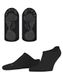 FALKE Cool Kick Noppen op de zool materiaal huissokken unisex zwart - maat 35-36