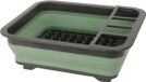 Diversen Redcliffs Afdruiprek Opvouwbaar 36.5x12x31 cm Groen/Grijs